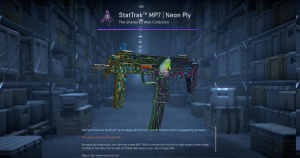 StatTrak™ MP7 | Neon Ply (Factory New) Screenshot