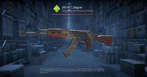 AK-47 | Jaguar (Battle-Scarred) Screenshot