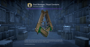 Dual Berettas | Royal Consorts (Well-Worn) Screenshot