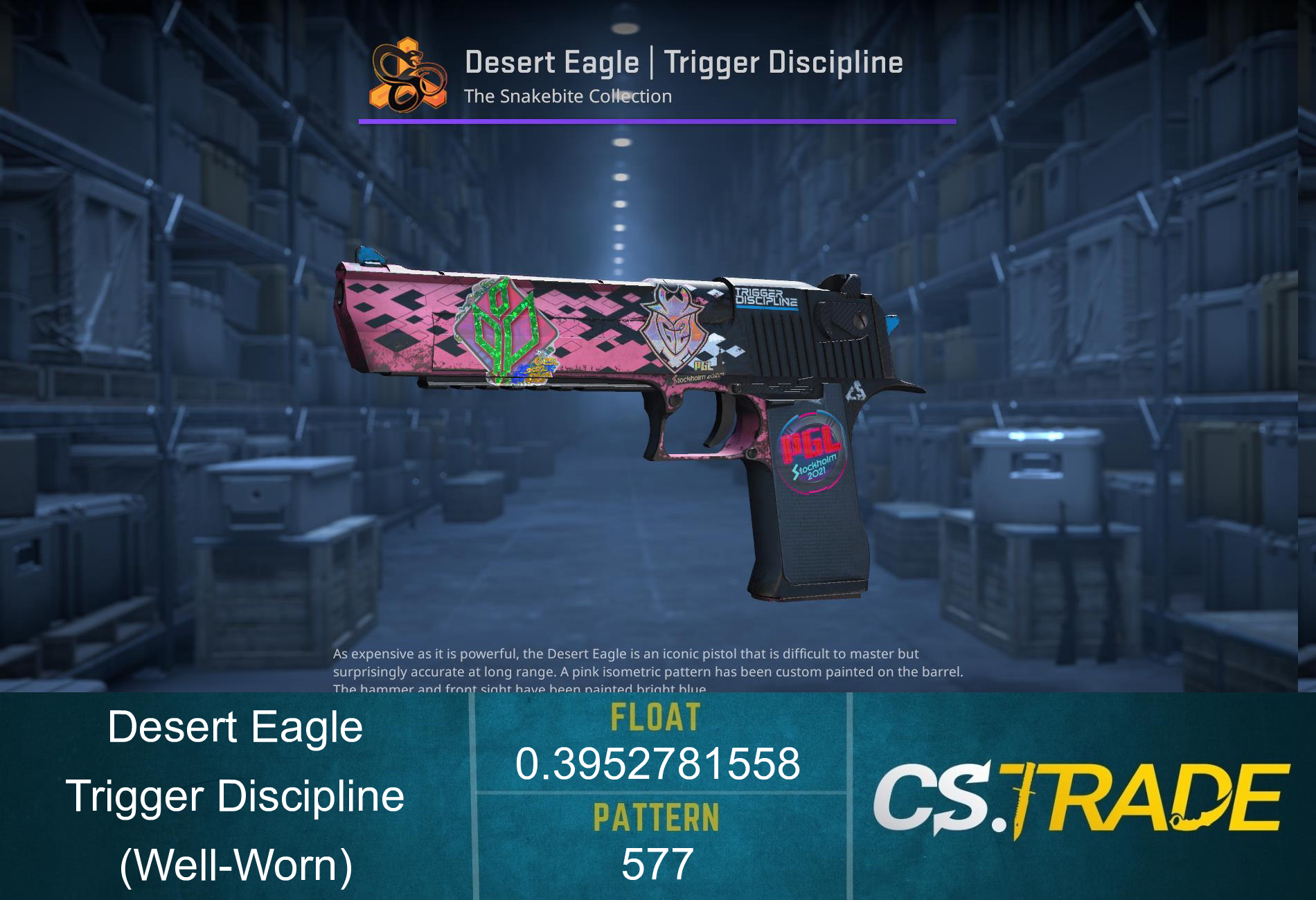 Desert Eagle | Trigger Discipline (Well-Worn) Screenshot