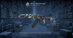AK-47 | Breakthrough (Minimal Wear) Screenshot