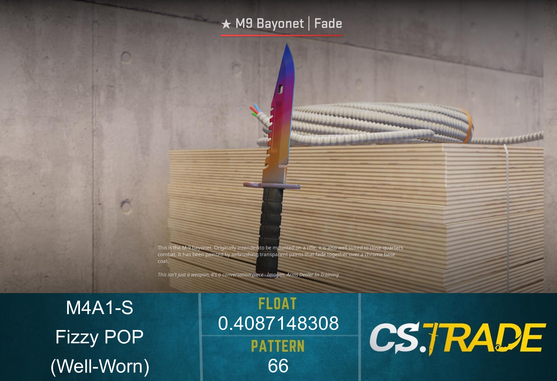 M4A1-S | Fizzy POP (Well-Worn) Screenshot