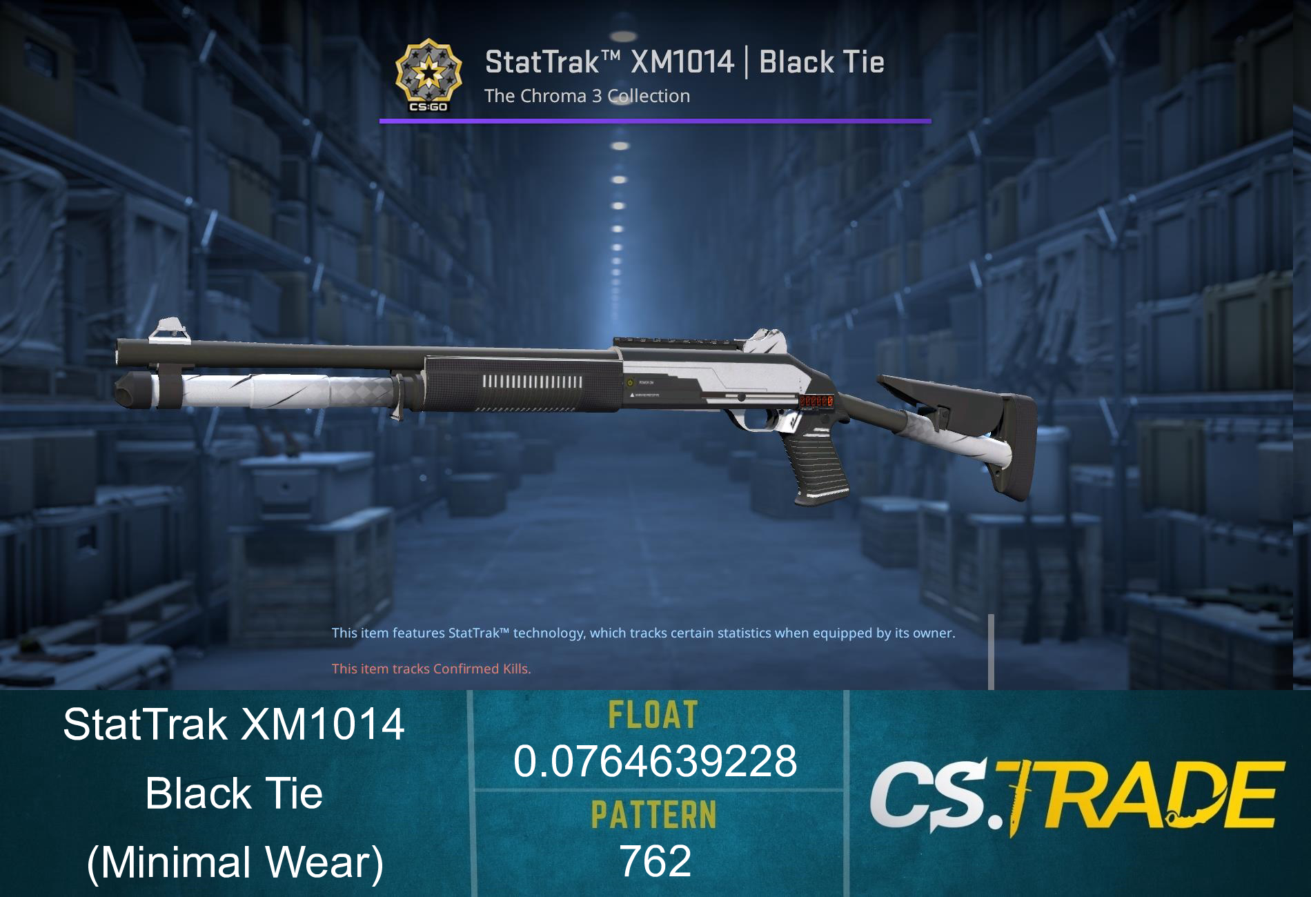 XM1014 | Black Tie (Minimal Wear) Screenshot