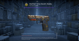 StatTrak™ Five-SeveN | Buddy (Minimal Wear) Screenshot