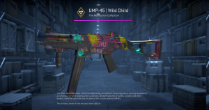 UMP-45 | Wild Child (Battle-Scarred) Screenshot