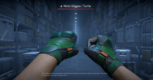 ★ Moto Gloves | Turtle (Field-Tested) Screenshot