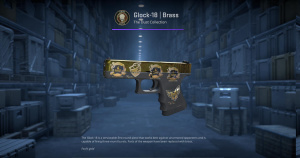 Glock-18 | Brass (Well-Worn) Screenshot