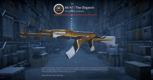 AK-47 | The Oligarch (Minimal Wear) Screenshot