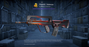 FAMAS | Valence (Field-Tested) Screenshot