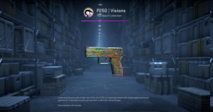 P250 | Visions (Well-Worn) Screenshot