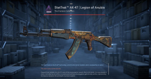 StatTrak™ AK-47 | Legion of Anubis (Minimal Wear) Screenshot