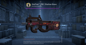 StatTrak™ P90 | Shallow Grave (Field-Tested) Screenshot