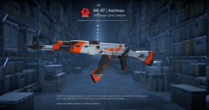 AK-47 | Asiimov (Minimal Wear) Screenshot