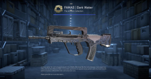 FAMAS | Dark Water (Minimal Wear) Screenshot