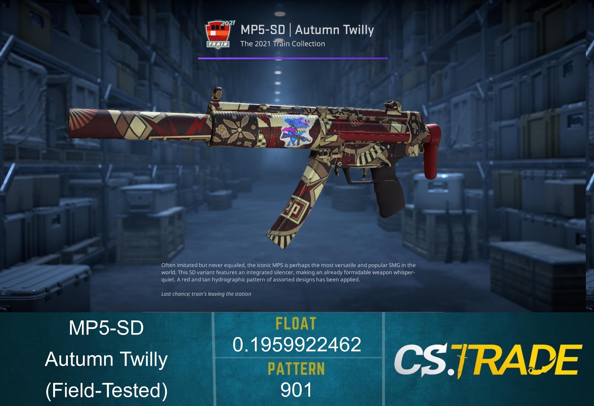 MP5-SD | Autumn Twilly (Field-Tested) Screenshot