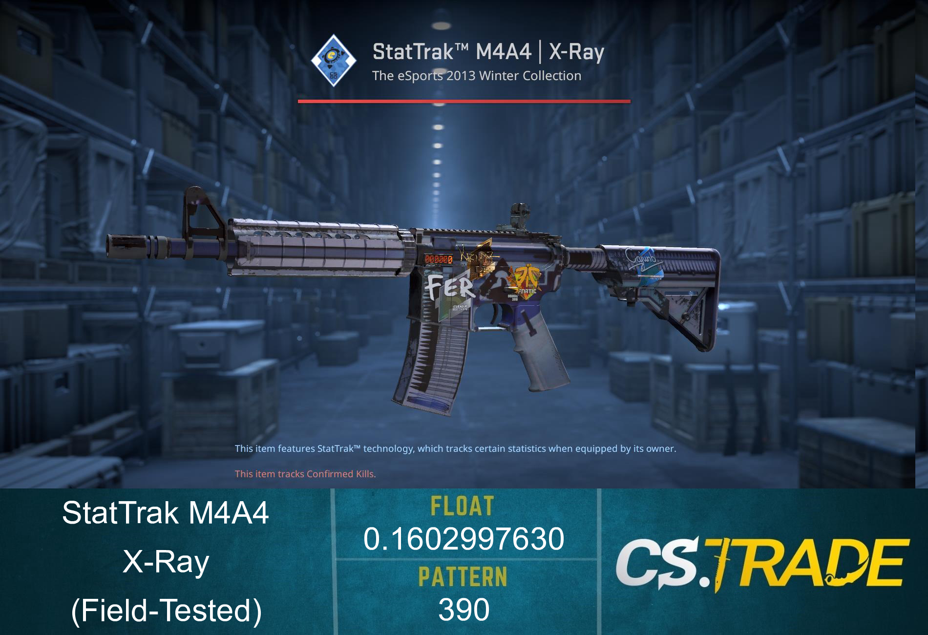 M4A4 | X-Ray (Field-Tested) Screenshot