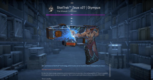 StatTrak™ Zeus x27 | Olympus (Battle-Scarred) Screenshot