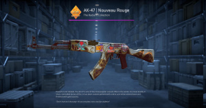 AK-47 | Nouveau Rouge (Well-Worn) Screenshot
