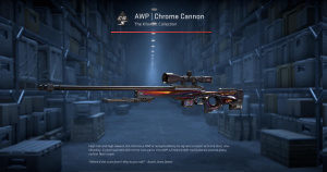 AWP | Chrome Cannon (Battle-Scarred) Screenshot