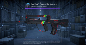 StatTrak™ FAMAS | ZX Spectron (Field-Tested) Screenshot