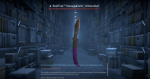 ★ StatTrak™ Navaja Knife | Ultraviolet (Field-Tested) Screenshot