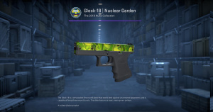 Glock-18 | Nuclear Garden (Field-Tested) Screenshot