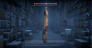 ★ Survival Knife | Scorched (Minimal Wear) Screenshot