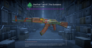 StatTrak™ AK-47 | The Outsiders (Battle-Scarred) Screenshot