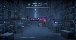M4A1-S | Black Lotus (Field-Tested) Screenshot