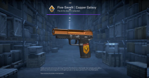 Five-SeveN | Copper Galaxy (Factory New) Screenshot