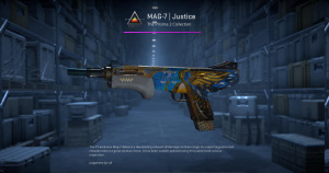 MAG-7 | Justice (Battle-Scarred) Screenshot