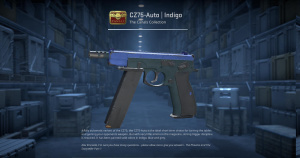 CZ75-Auto | Indigo (Field-Tested) Screenshot