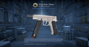 CZ75-Auto | Silver (Minimal Wear) Screenshot