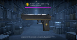 Desert Eagle | Conspiracy (Minimal Wear) Screenshot