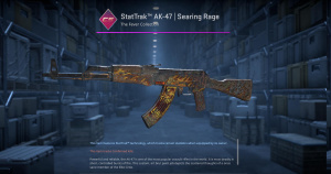 StatTrak™ AK-47 | Searing Rage (Battle-Scarred) Screenshot