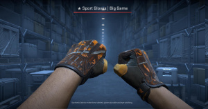 ★ Sport Gloves | Big Game (Field-Tested) Screenshot