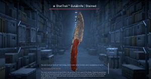 ★ StatTrak™ Gut Knife | Stained (Battle-Scarred) Screenshot