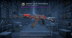 StatTrak™ AK-47 | Point Disarray (Battle-Scarred) Screenshot