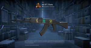 AK-47 | Slate (Battle-Scarred) Screenshot