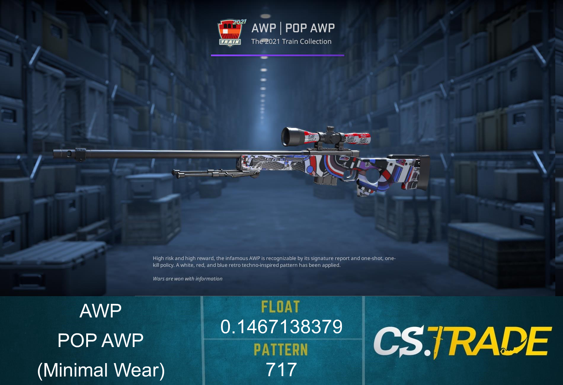 AWP | POP AWP (Minimal Wear) Screenshot