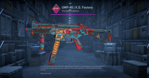UMP-45 | K.O. Factory (Field-Tested) Screenshot