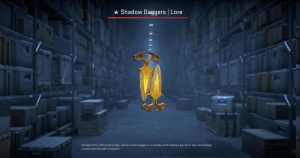 ★ Shadow Daggers | Lore (Battle-Scarred) Screenshot