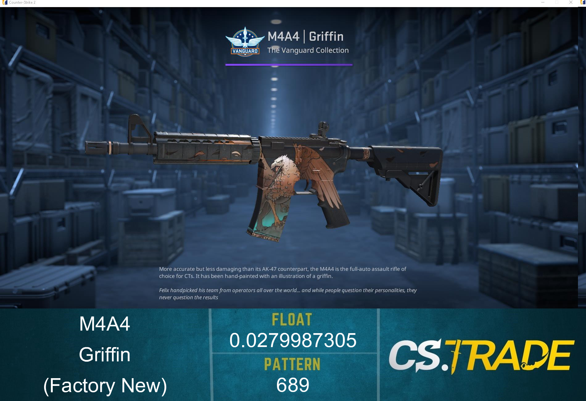 M4A4 | Griffin (Factory New) Screenshot