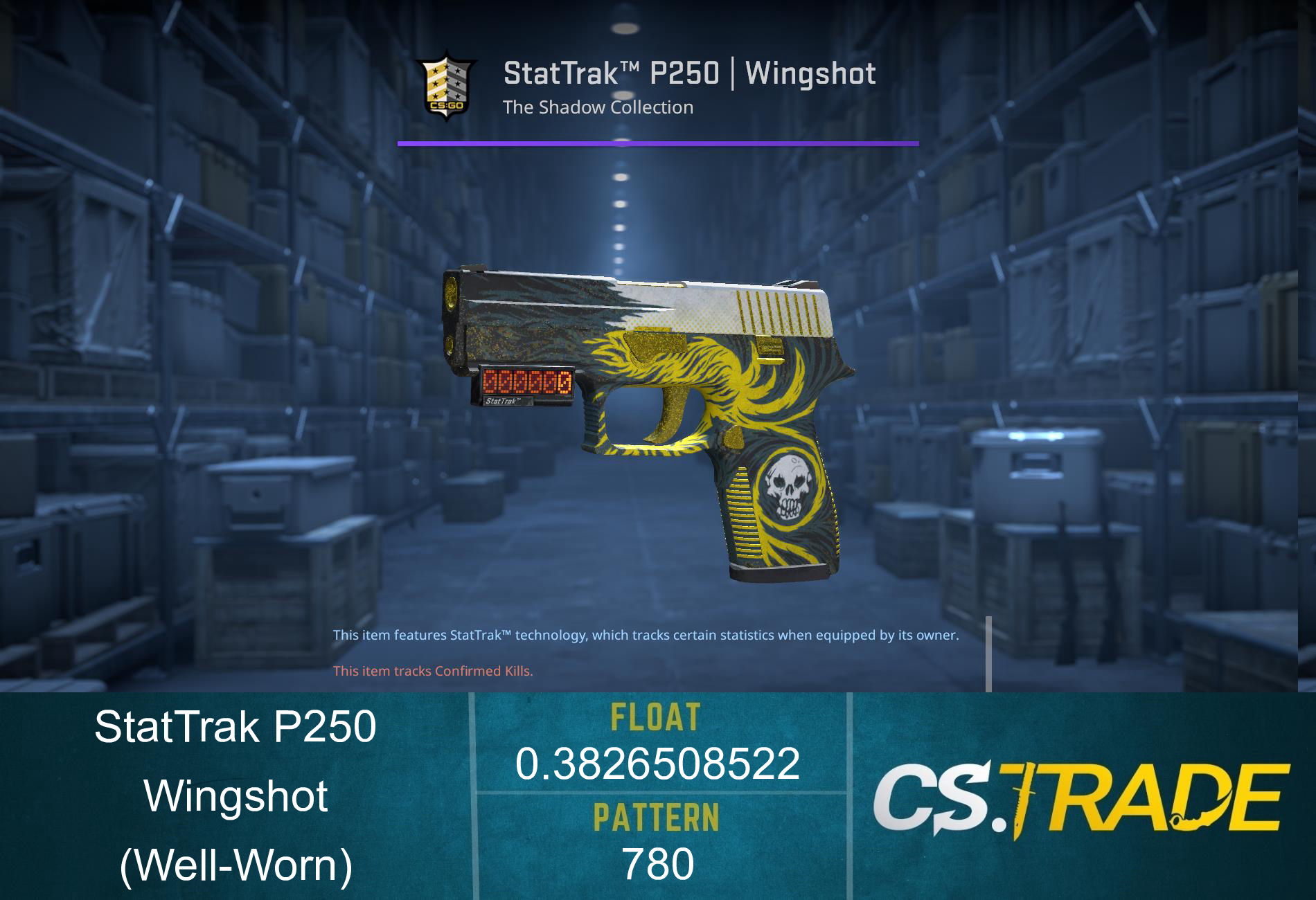 P250 | Wingshot (Well-Worn) Screenshot