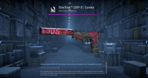 StatTrak™ USP-S | Cortex (Battle-Scarred) Screenshot