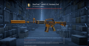 StatTrak™ M4A1-S | Golden Coil (Field-Tested) Screenshot