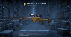 StatTrak™ SSG 08 | Big Iron (Battle-Scarred) Screenshot