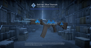 Galil AR | Blue Titanium (Factory New) Screenshot