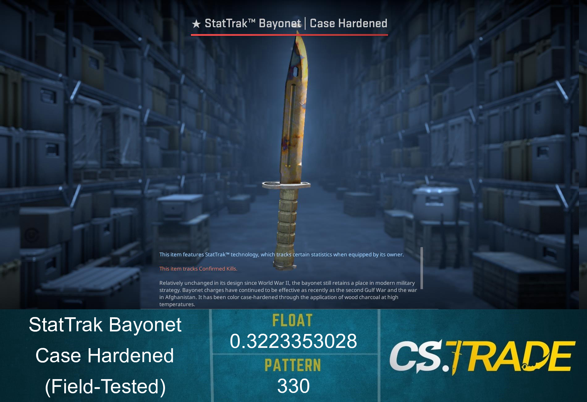 ★ Bayonet | Case Hardened (Factory New) Screenshot