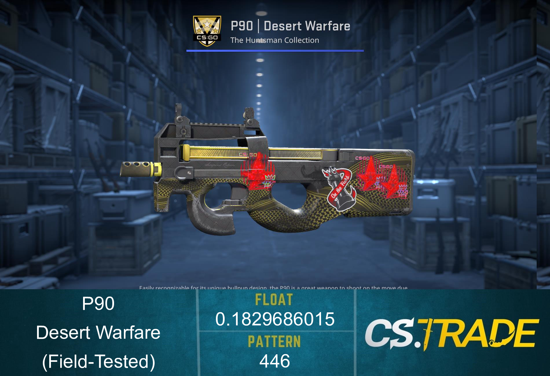 P90 | Desert Warfare (Field-Tested) Screenshot